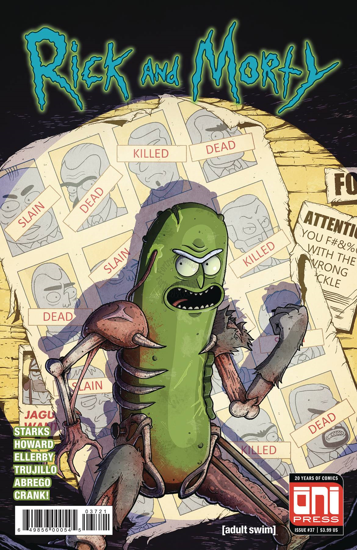 RICK & MORTY #37 CVR B VASQUEZ VARIANT