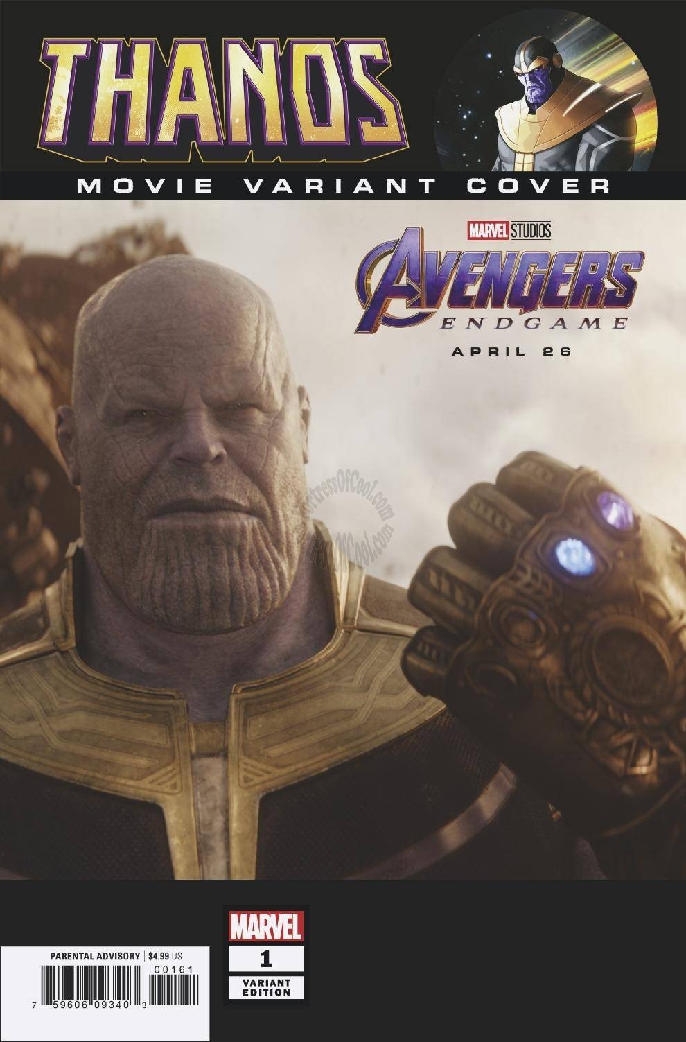 THANOS #1 (OF 6) MOVIE VARIANT