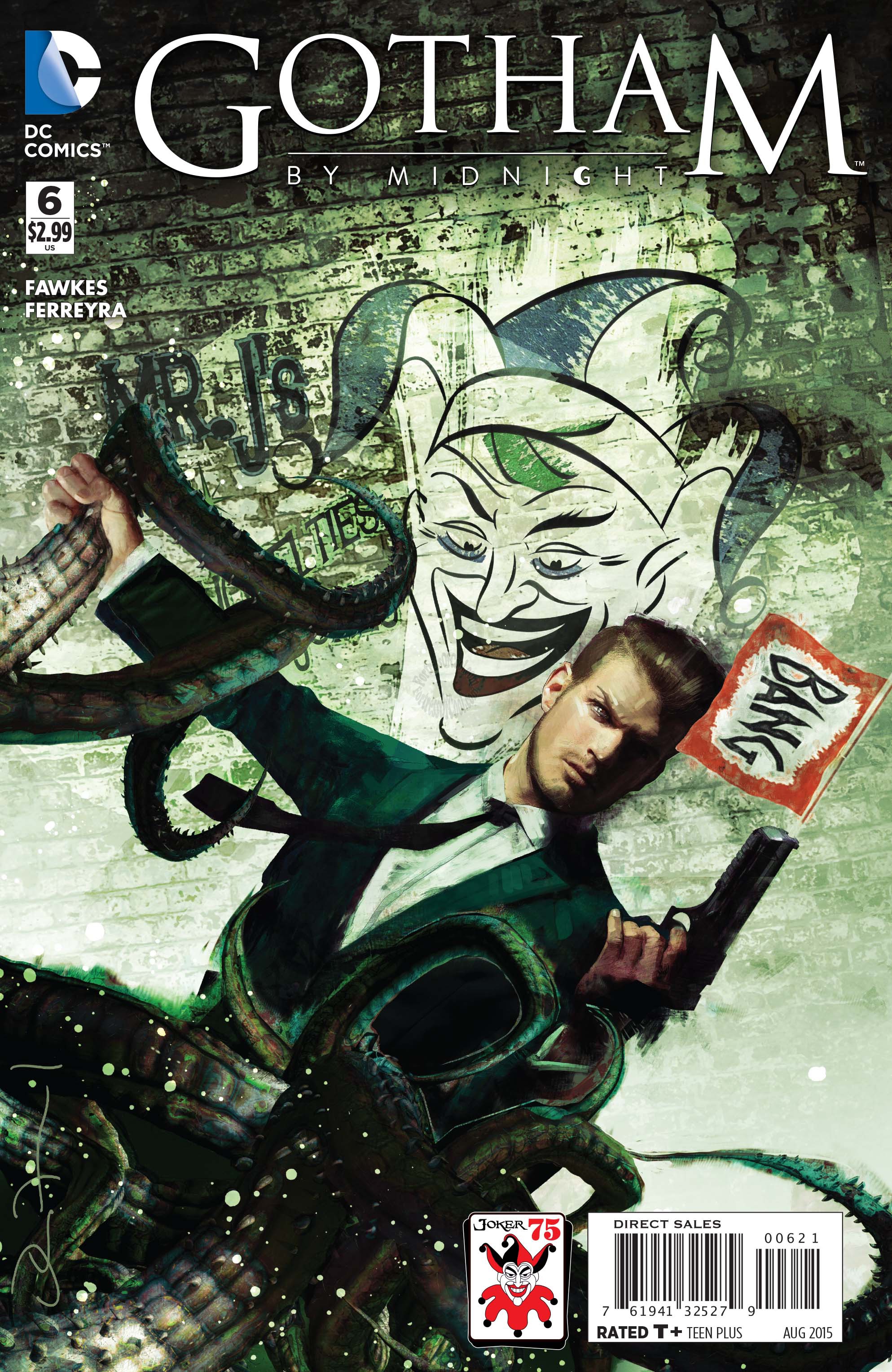 GOTHAM BY MIDNIGHT #6 THE JOKER VARIANT EDITION