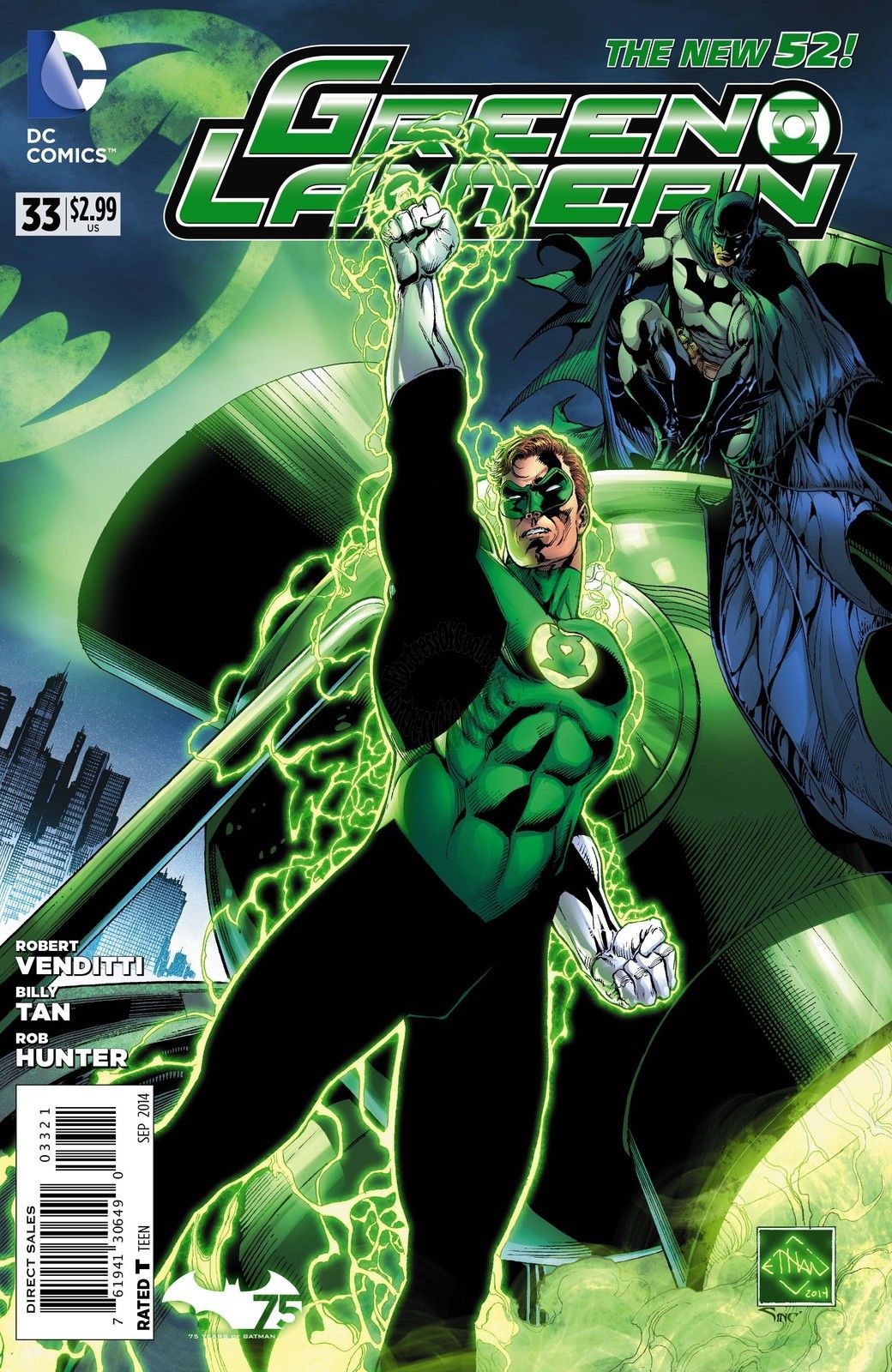 GREEN LANTERN #33 BATMAN 75 VARIANT (UPRISING)