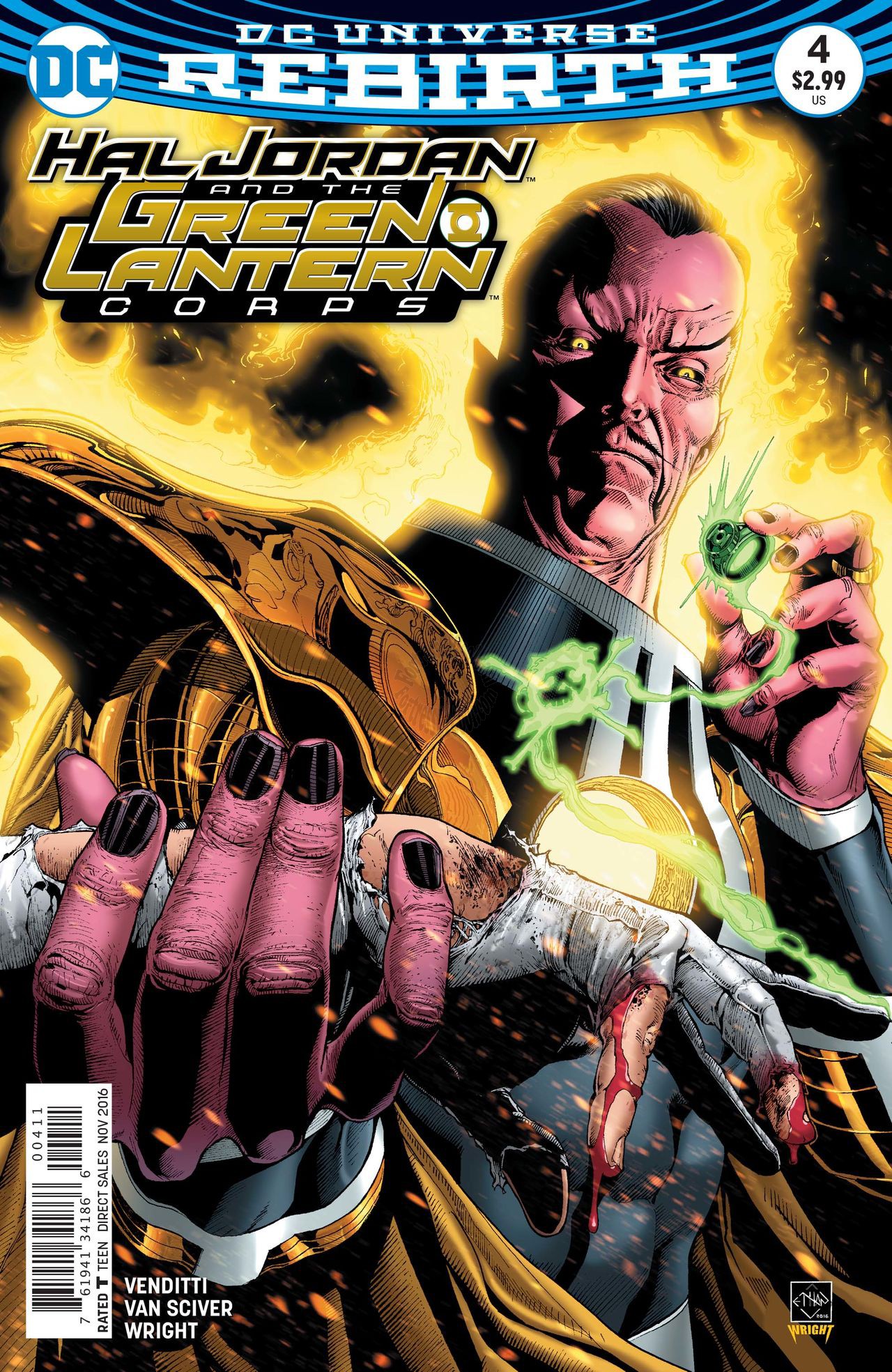 HAL JORDAN AND THE GREEN LANTERN CORPS #5 VARIANT EDITION