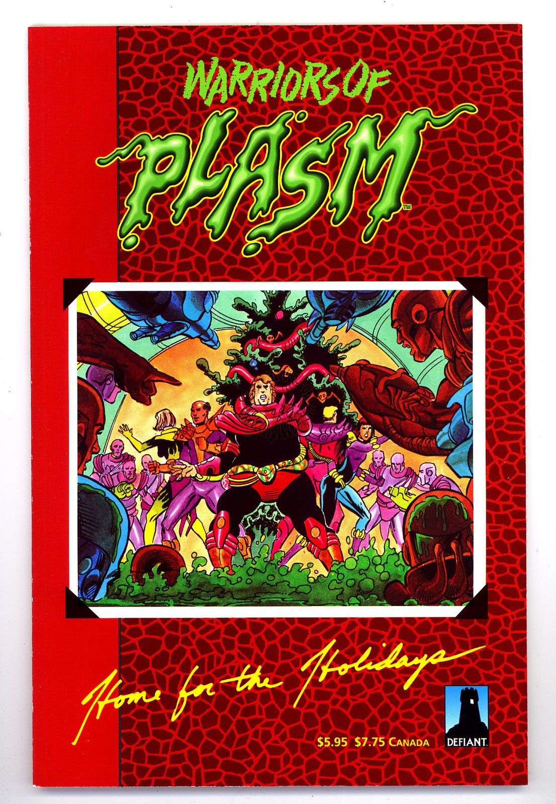 Warriors of Plasm Home for the Holidays GN