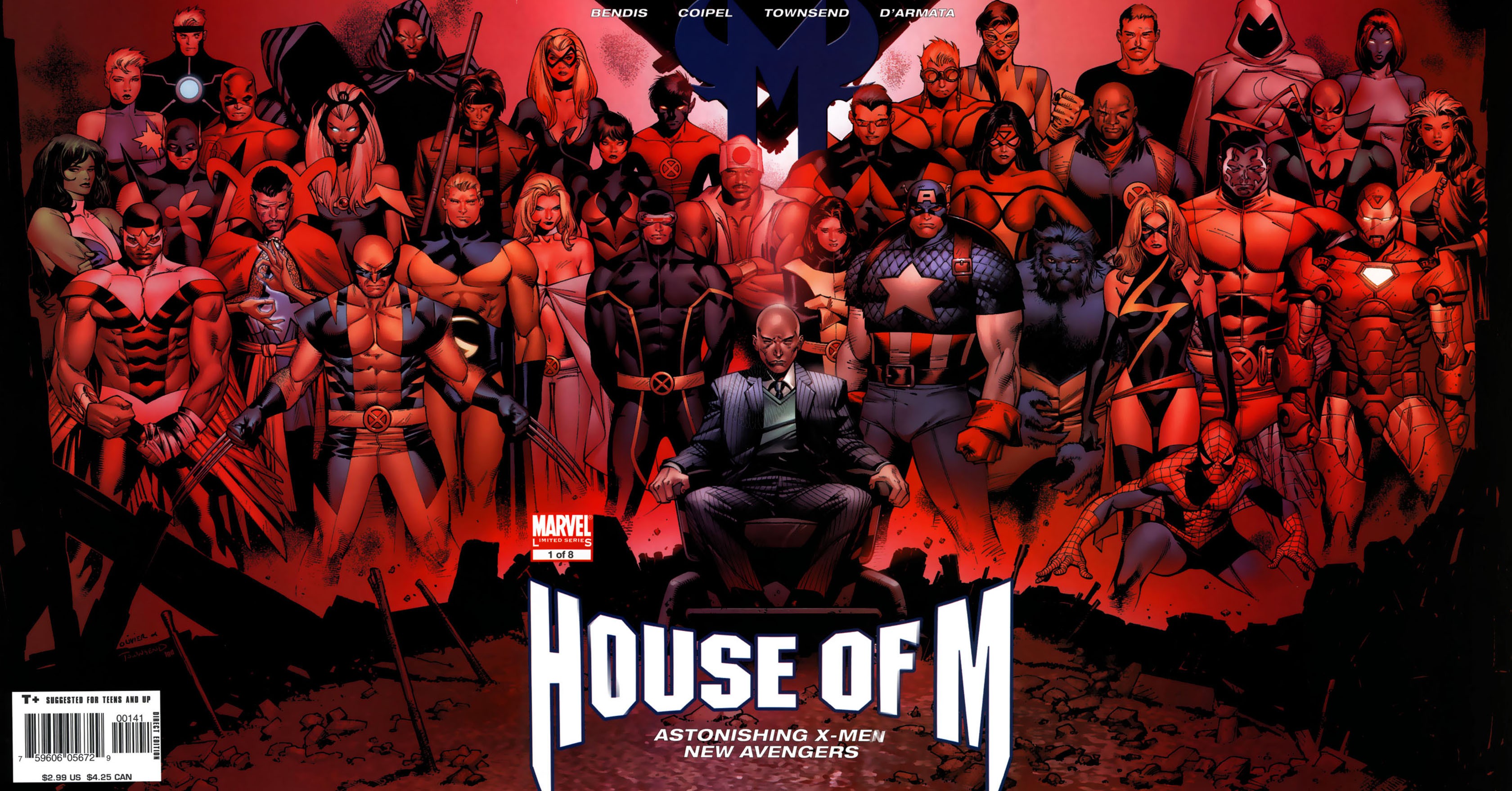 House of M #01 Olivier Coipel Gatefold Variant 