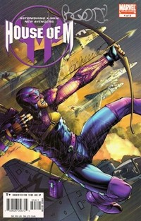 House of M #4 Peterson Variant Cover