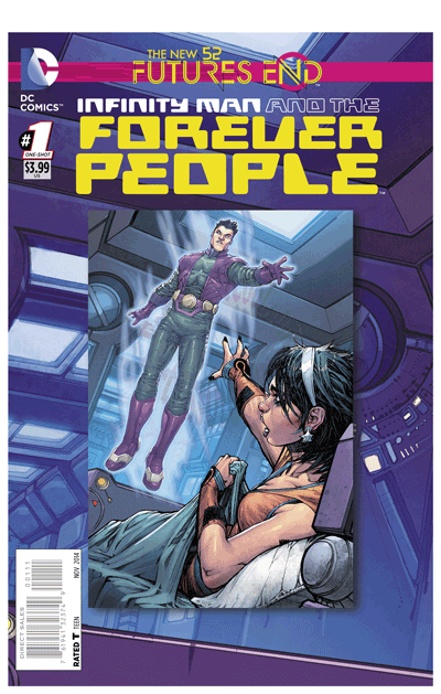 INFINITY MAN AND THE FOREVER PEOPLE FUTURES END #1 3D MOTION LENTICULAR COVER