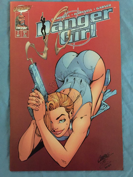 Danger Girl #2 - SMOKING GUN VARIANT