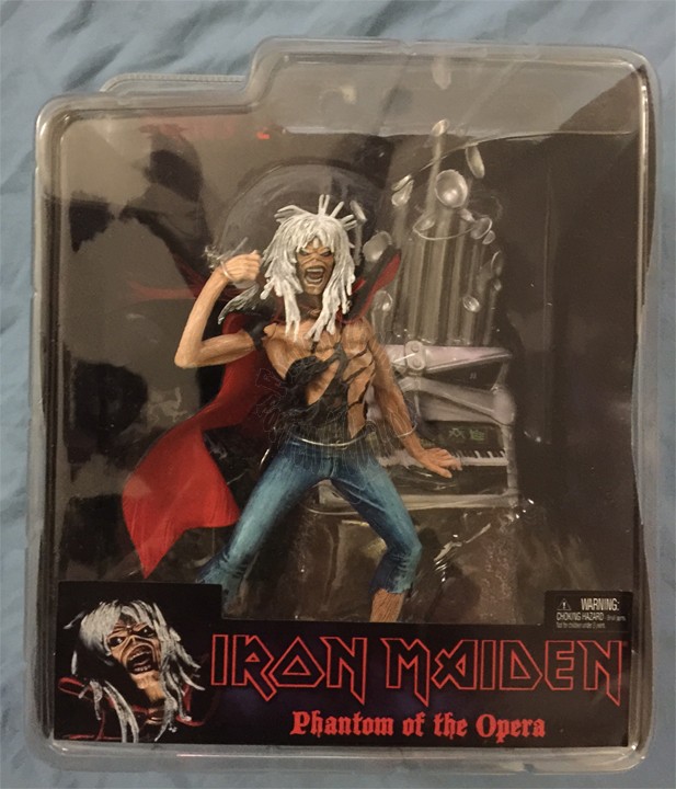 IRON MAIDEN EDDIE "PHANTOM OF THE OPERA" ACTION FIGURE