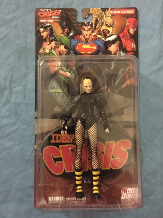 BLACK CANARY IDENTITY CRISIS SERIES 2 FIGURE