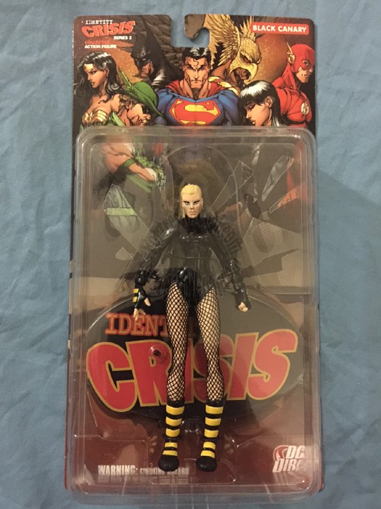 BLACK CANARY IDENTITY CRISIS SERIES 2 FIGURE