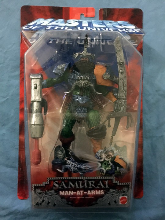 SAMURAI MAN-AT-ARMS - MASTERS OF THE UNIVERSE HEROES WAVE 2 - MOTU - ACTION FIGURE