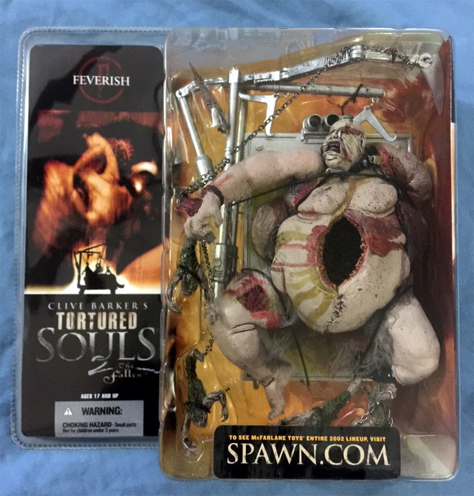 FEVERISH - CLIVE BARKERS TORTURED SOULS SERIES 2: THE FALLEN - ACTION FIGURE 