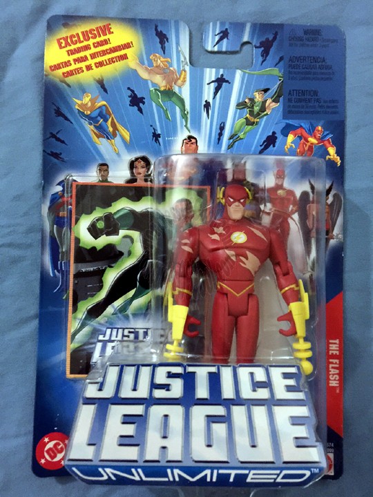 BATTLE DAMAGED FLASH - JUSTICE LEAGUE UNLIMTED FIGURE