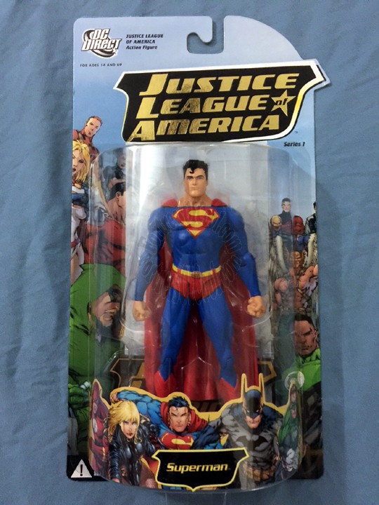 SUPERMAN JUSTICE LEAGUE OF AMERICA SERIES 1 ACTION FIGURE