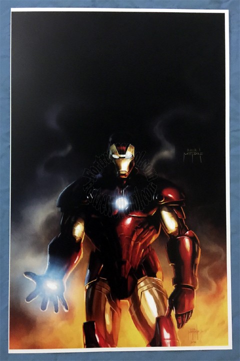 Iron Man - Jason Metcalf Signed Print