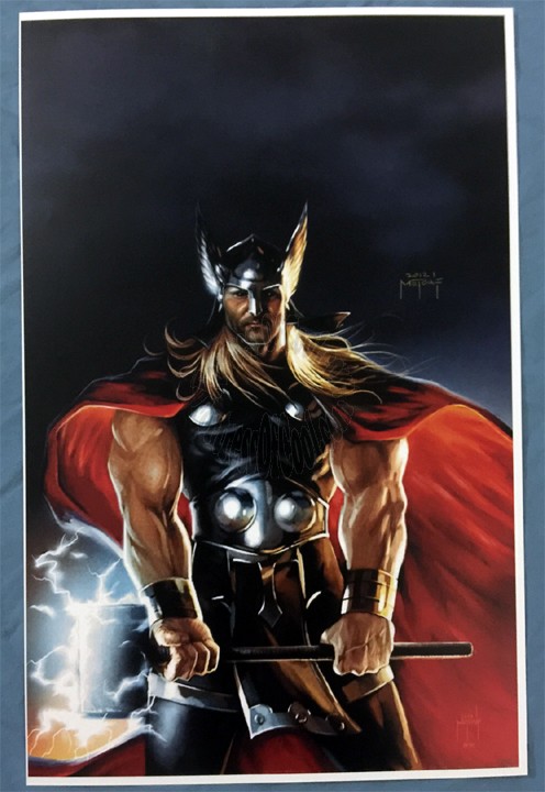 Thor - Jason Metcalf Signed Print