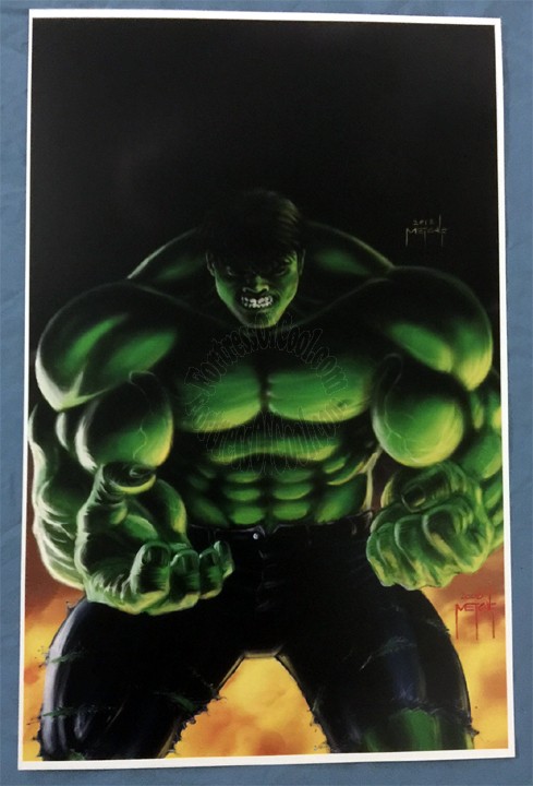 Hulk - Jason Metcalf Signed Print