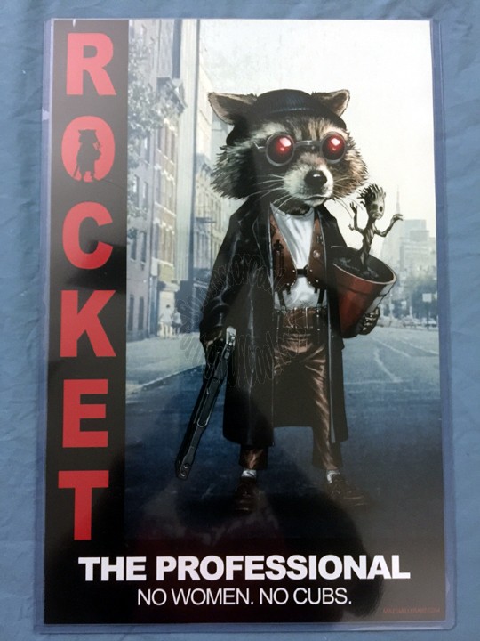 Rocket The Professional - Mike S Miller Print