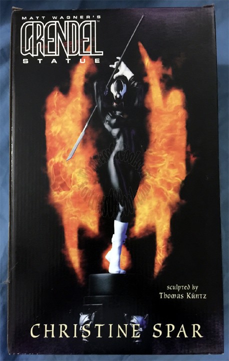 CHRISTINE SPAR GRENDEL RESIN STATUE