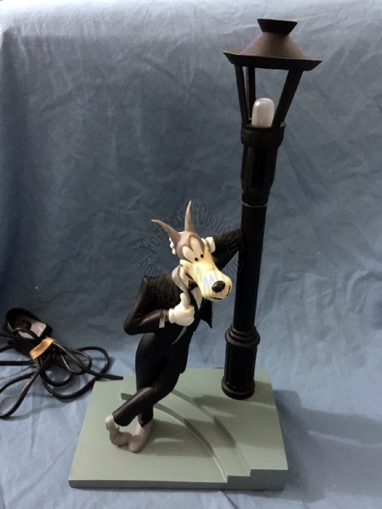 TEX AVERY WOLF LAMP SCULPTURE STATUE