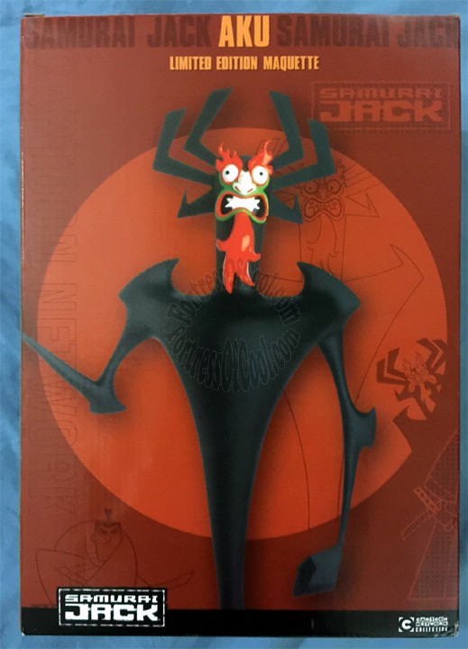 SAMURAI JACK AKU 12 INCH MAQUETTE