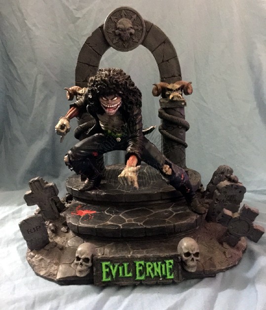 EVIL ERNIE COLD CAST RESIN STATUE