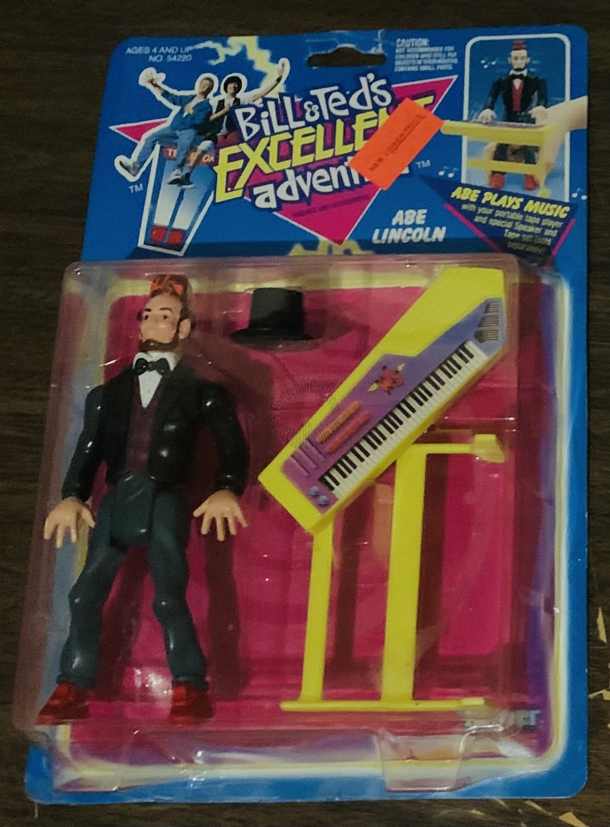  Bill & Ted's Excellent Adventure ABE LINCOLN Figure