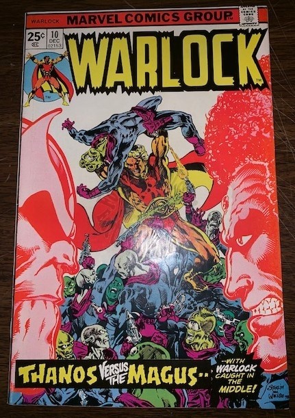 Warlock #10 (Origin of Thanos and Gamora) (First Appearance of the In-Betweener) (Thanos vs The Magus)