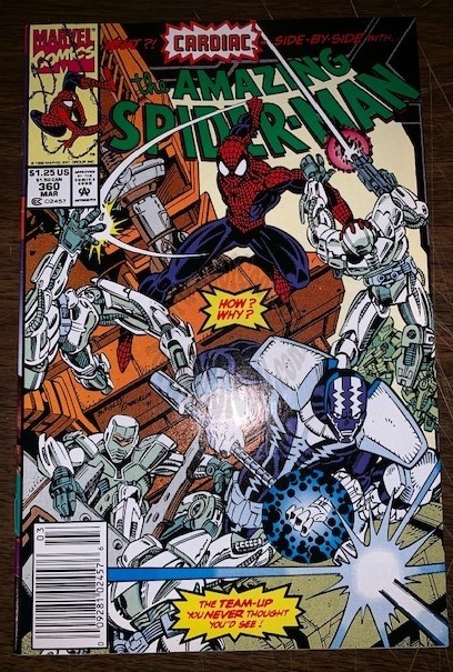Amazing Spider-Man #360 (First Cameo Appearance of Carnage) (Origin of Cardiac)