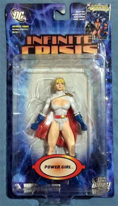POWER GIRL INFINITE CRISIS SERIES 1 ACTION FIGURE