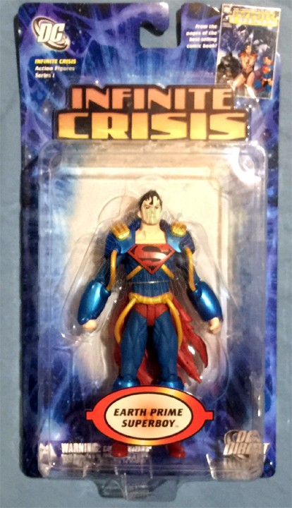 EARTH PRIME SUPERBOY INFINITE CRISIS SERIES 1 ACTION FIGURE