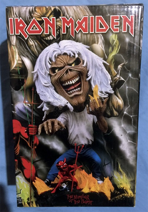 IRON MAIDEN NUMBER OF THE BEAST EDDIE HEAD KNOCKER