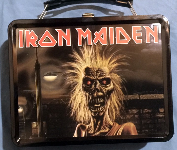 IRON MAIDEN EDDIE TIN LUNCHBOX WITH DRINK CONTAINER #3