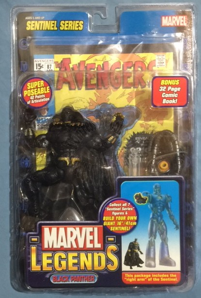 Black Panther - Marvel Legends Series 10 - Sentinel Series - Action Figure