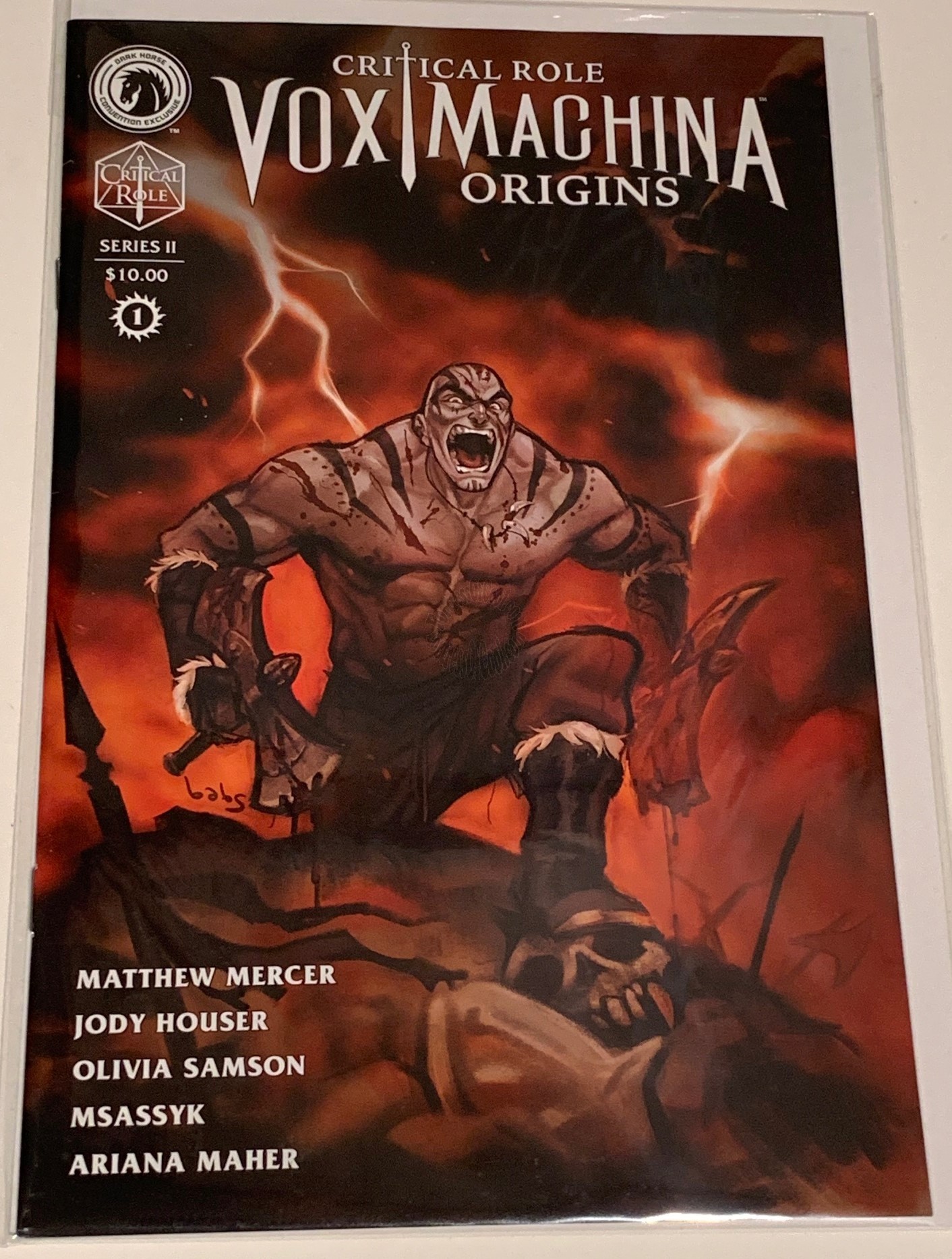 CRITICAL ROLE VOX MACHINA ORIGINS SERIES II #1 SDCC 2019 VARIANT