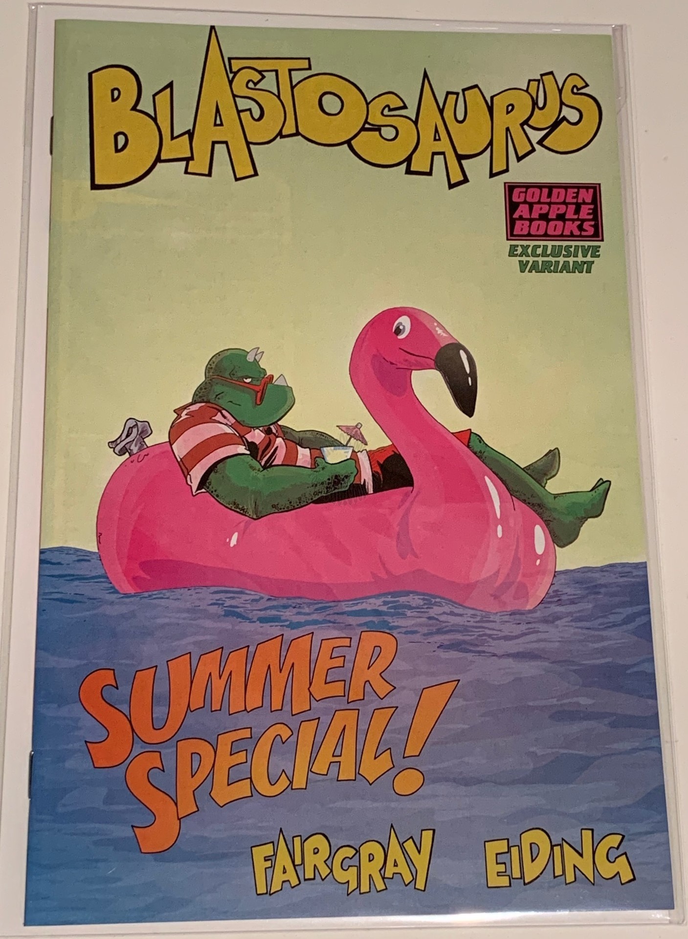 BLASTOSAURUS SUMMER SPECIAL ONE-SHOT SDCC 2019 RETAILER EXCLUSIVE VARIANT