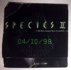 SPECIES II (2) CONDOM - MOVIE PROMOTIONAL ITEM - NEW SEALED