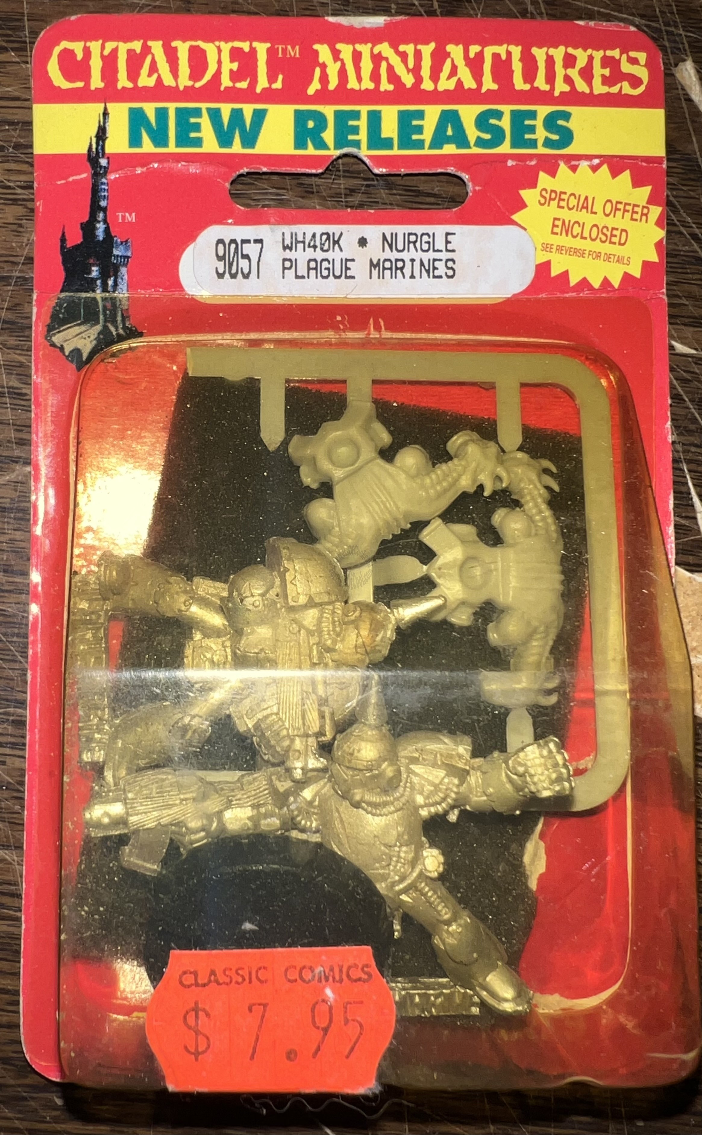 Warhammer 40k Nurgle Plague Marines Minatures