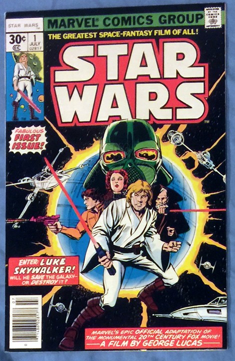 Star Wars #1 (First Print - 30 Cent Square Price Box)