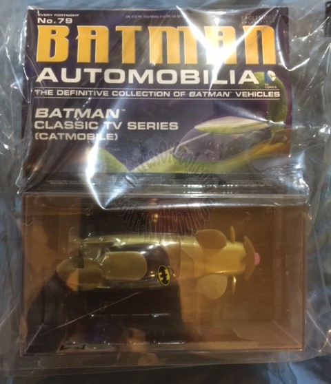 DC BATMAN AUTOMOBILIA FIGURE MAGAZINE #79 CLASSIC TV CATMOBILE