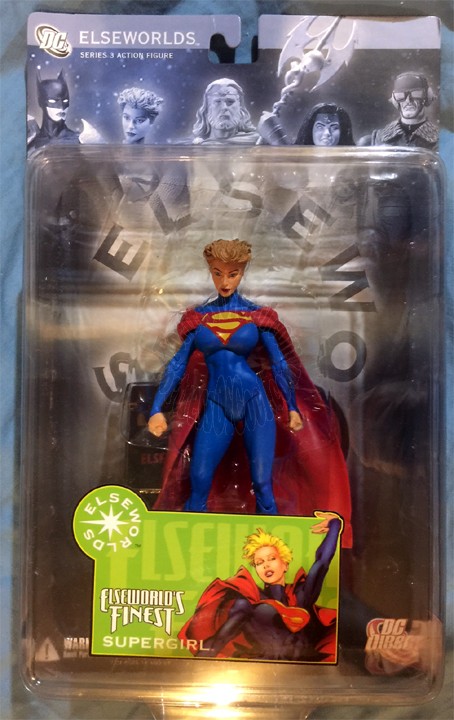 SUPERGIRL ELSEWORLDS SERIES 3 ELSEWORLDS FINEST ACTION FIGURE