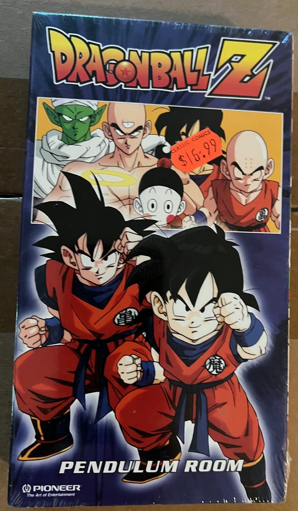 DRAGONBALL Z VOL 4 PENDULUM ROOM DUBBED VHS - New Sealed