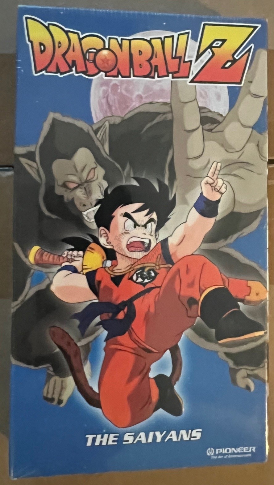 Dragon Ball Z Vol 2 - The Saiyans VHS - NEW - SEALED (PROOF OF PURCHASE EDITION)