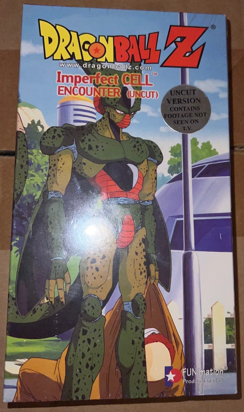 DRAGONBALL Z IMPERFECT CELL ENCOUNTER UNCUT VOL 40 VHS - NEW/SEALED