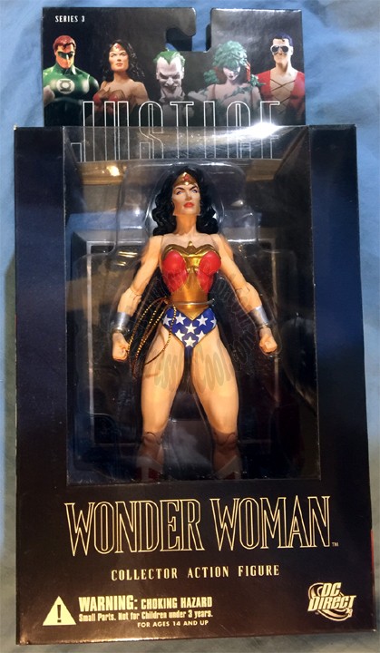 WONDER WOMAN JUSTICE LEAGUE ALEX ROSS SERIES 3  ACTION FIGURE
