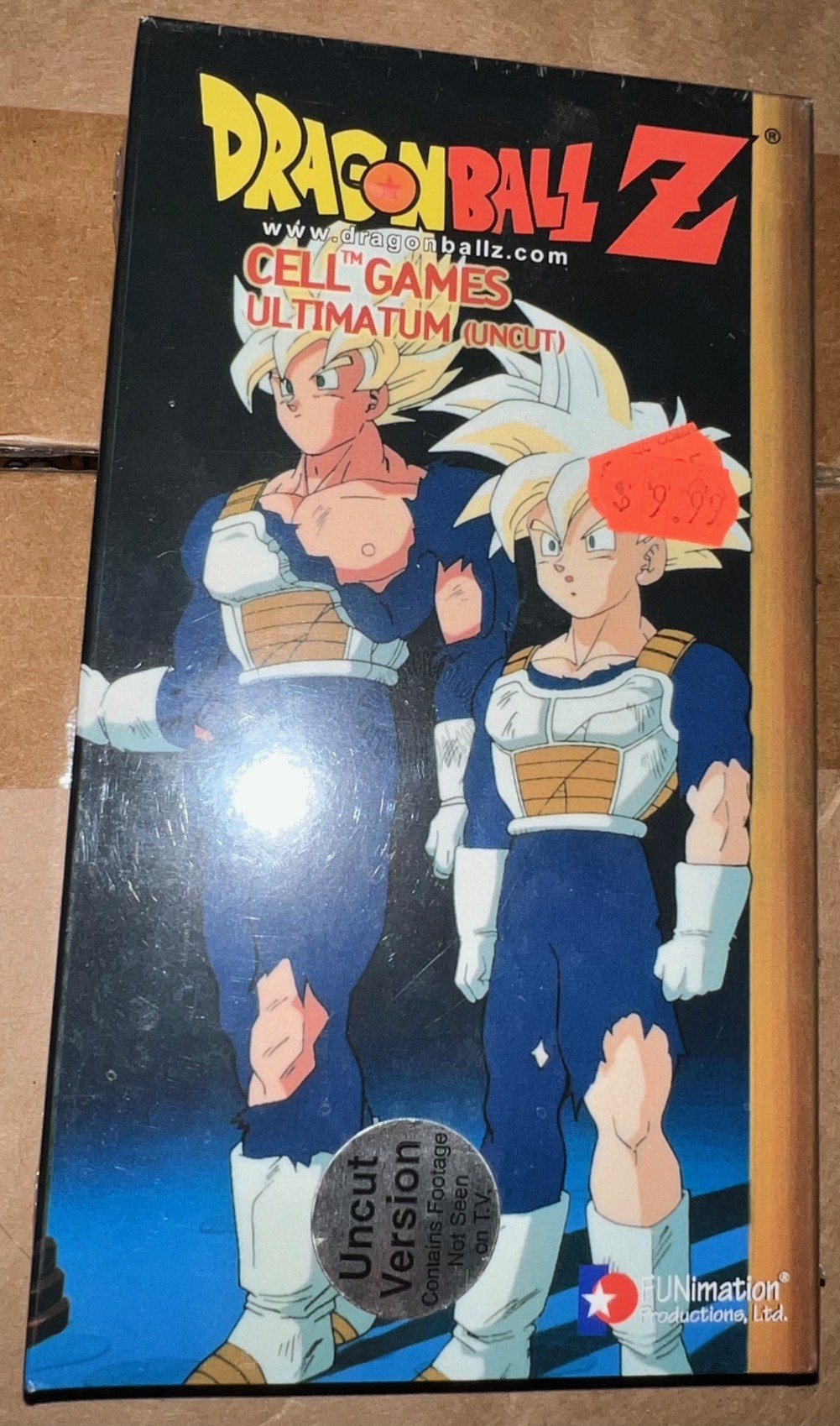 Dragon Ball Z: Cell Games Ultimatum Uncut Vol 54 VHS Tape New/Sealed Vintage