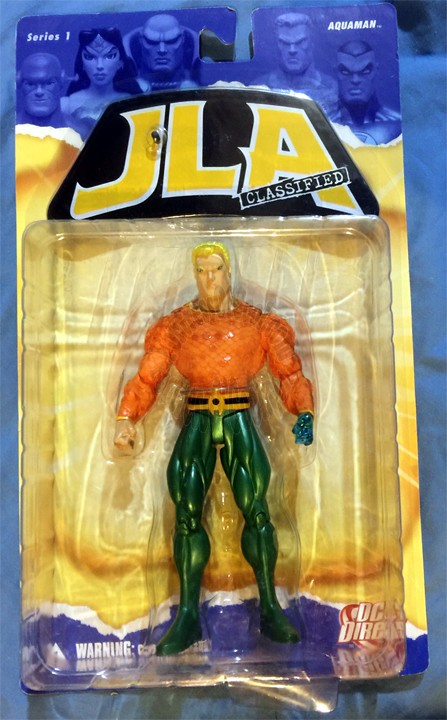 AQUAMAN JLA CLASSIFIED SERIES 1 ACTION FIGURE