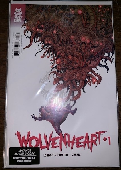 WOLVENHEART #1 ADVANCED READERS COPY VARIANT