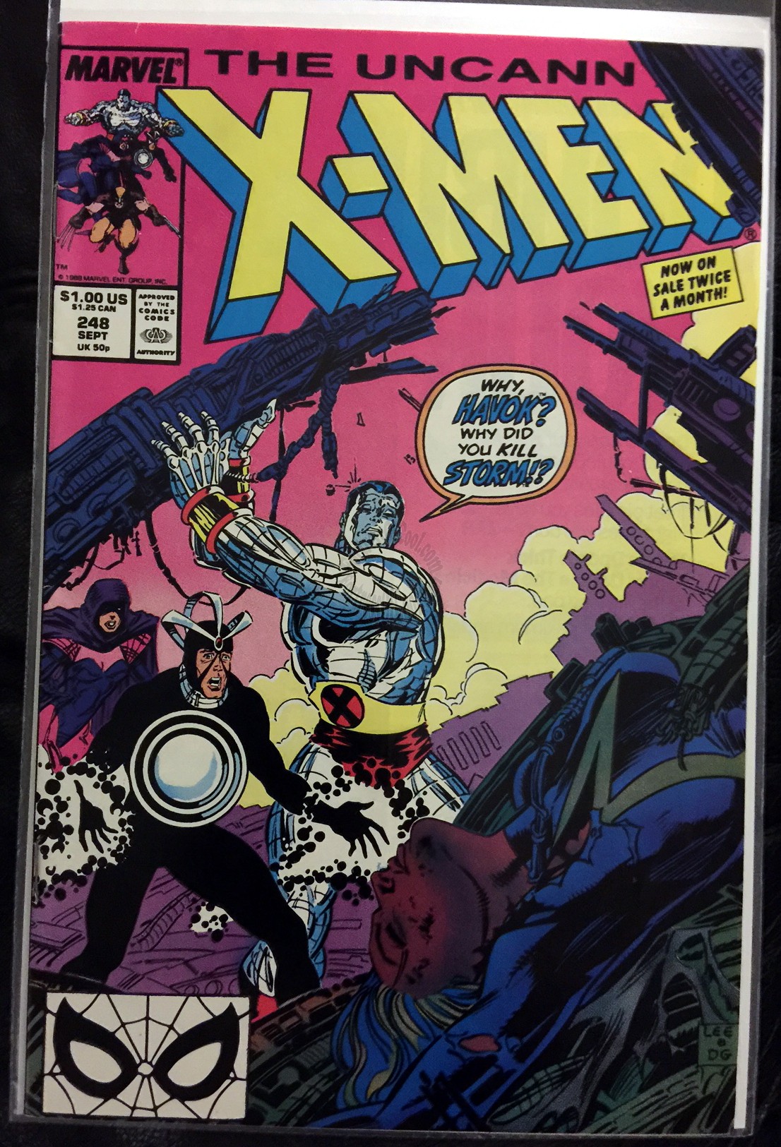 UNCANNY X-MEN #248 (1st Jim Lee X-Men)