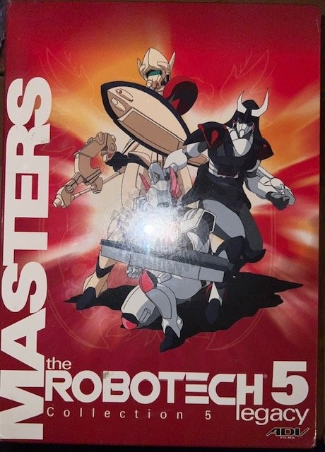 ROBOTECH LEGACY SET 5 MASTERS 3 DVD BOX SET - NEW - SEALED