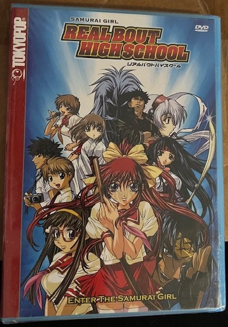REAL BOUT HIGH SCHOOL VOL 1 ENTER THE SAMURAI GIRL DVD - NEW - SEALED
